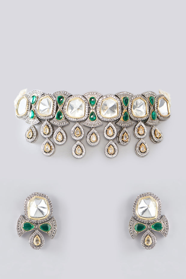 Kundan choker Set