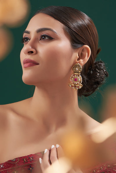 Geetika Kundan Earrings
