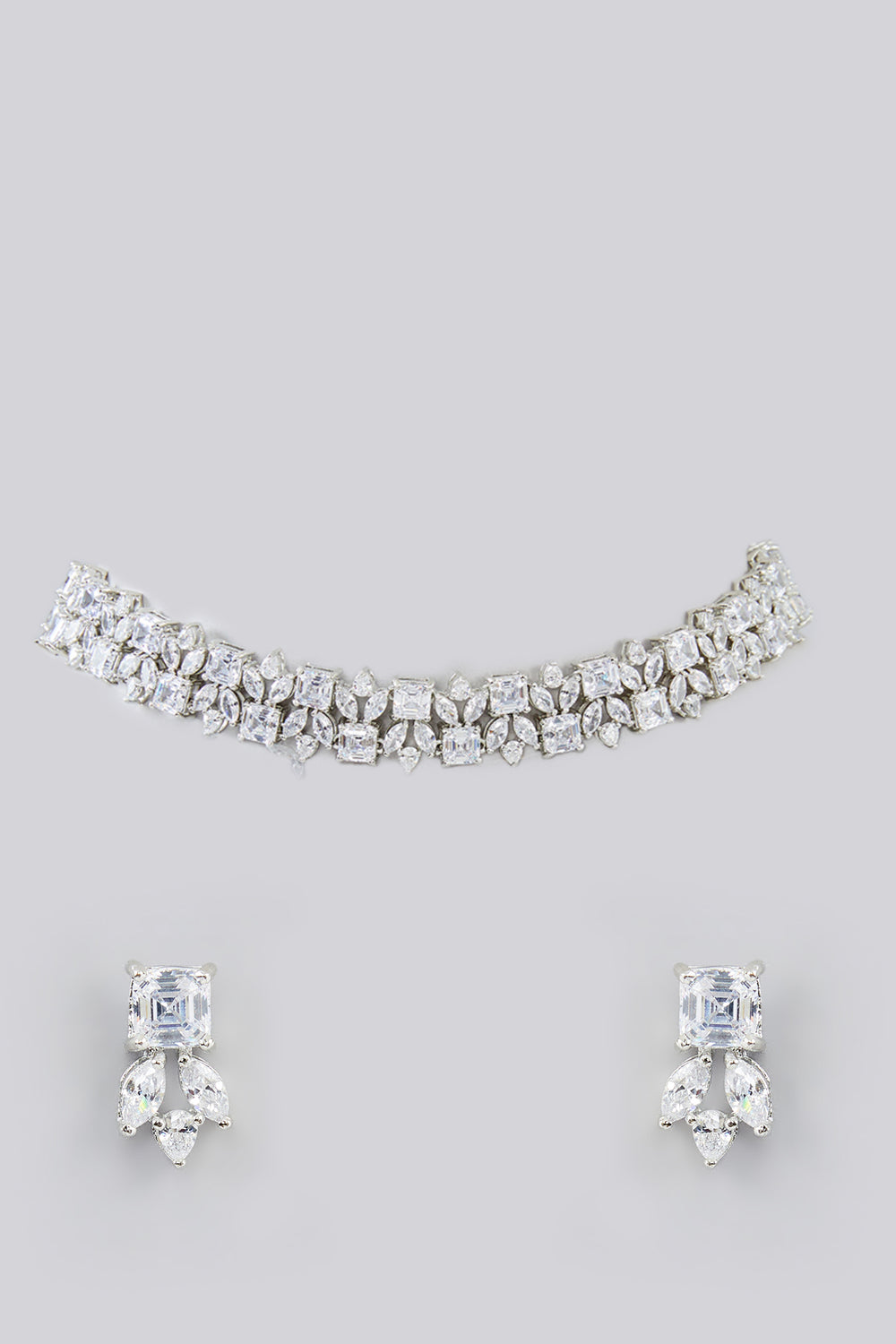 Jenny Diamond Choker Necklace set zevarbygeeta
