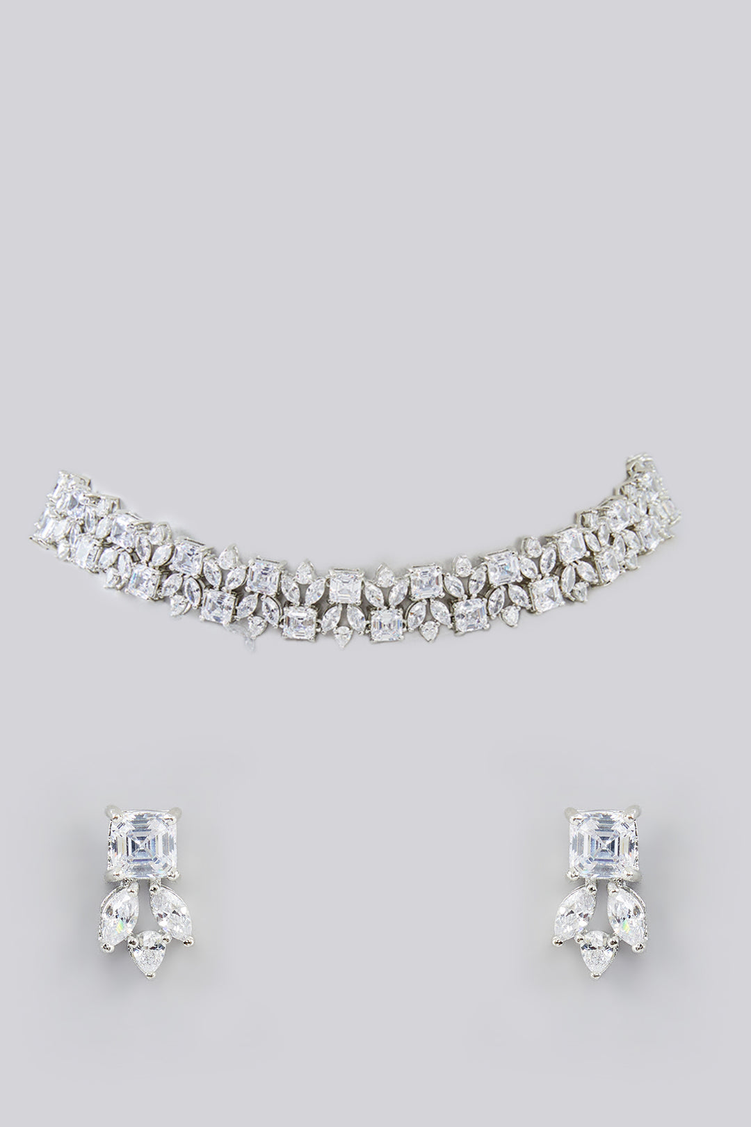 Jenny Diamond Choker Necklace set zevarbygeeta