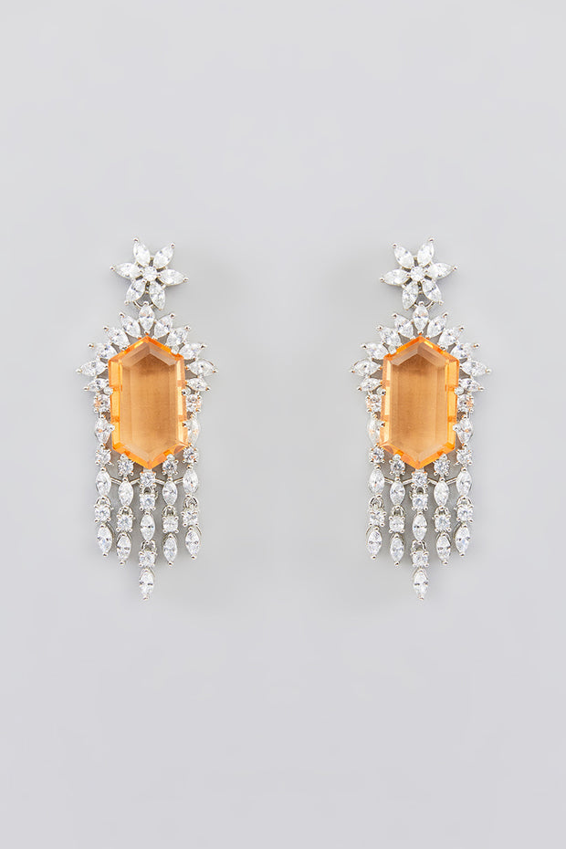 Nikki Diamond Long Necklace set zevarbygeeta