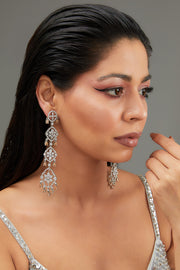Ann Topaz Diamond Earrings zevarbygeeta