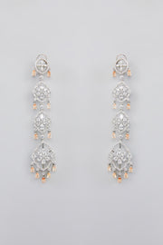 Ann Topaz Diamond Earrings zevarbygeeta