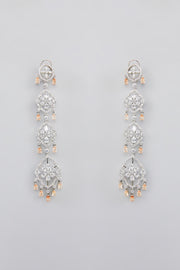 Ann Topaz Diamond Earrings