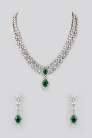 Ojas Diamond Necklace set zevarbygeeta