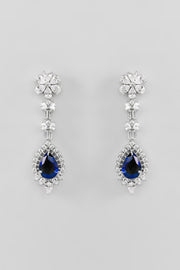 Ojas Sapphire Diamond Necklace set zevarbygeeta