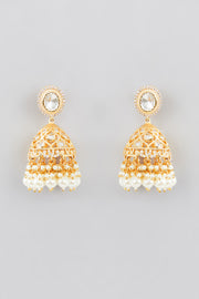 Kimaya Pearl Drop Kundan Choker Set zevarbygeeta
