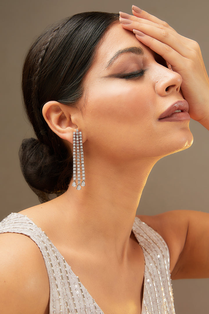 Laura Diamond Earrings zevarbygeeta