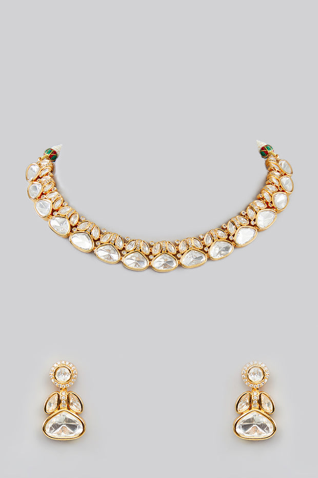 Kanha Kundan Choker Set zevarbygeeta