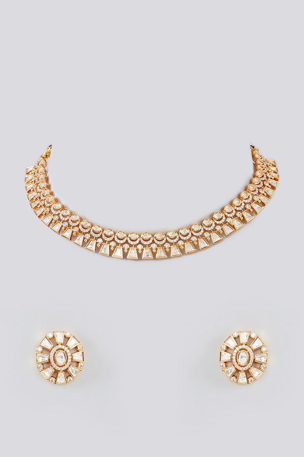 Janki Kundan Choker Set zevarbygeeta