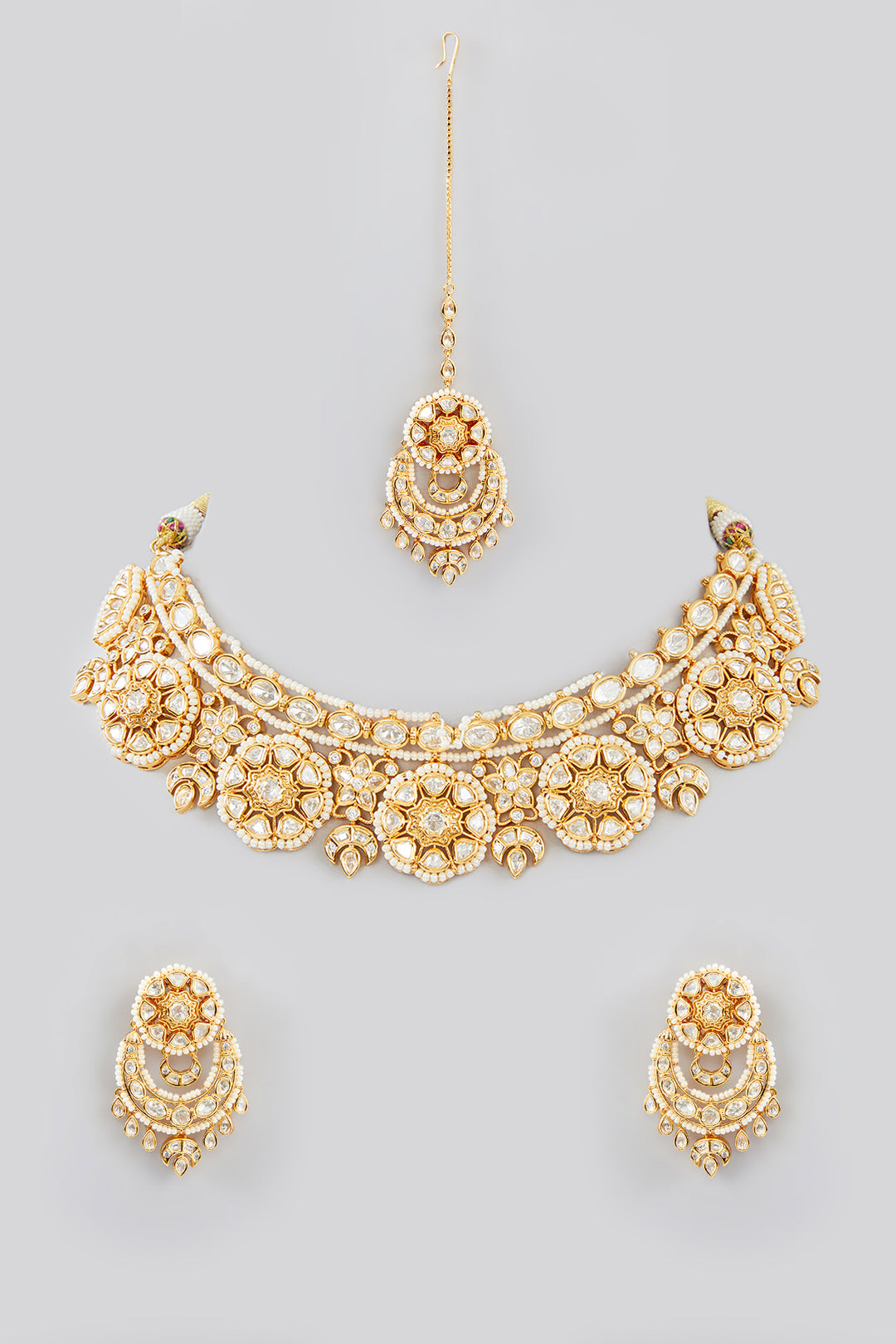 Chandrakala Kundan Set zevarbygeeta