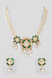 Devi Kundan Choker Set zevarbygeeta