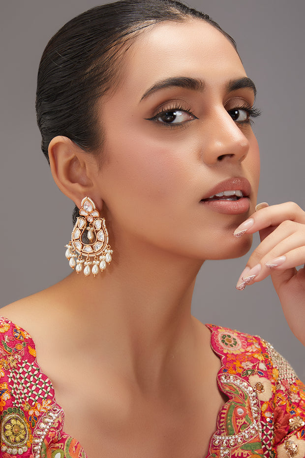 Ikaya Kundan Earrings zevarbygeeta