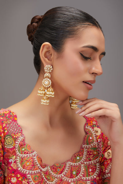 Ishayra Kundan Jhumkis