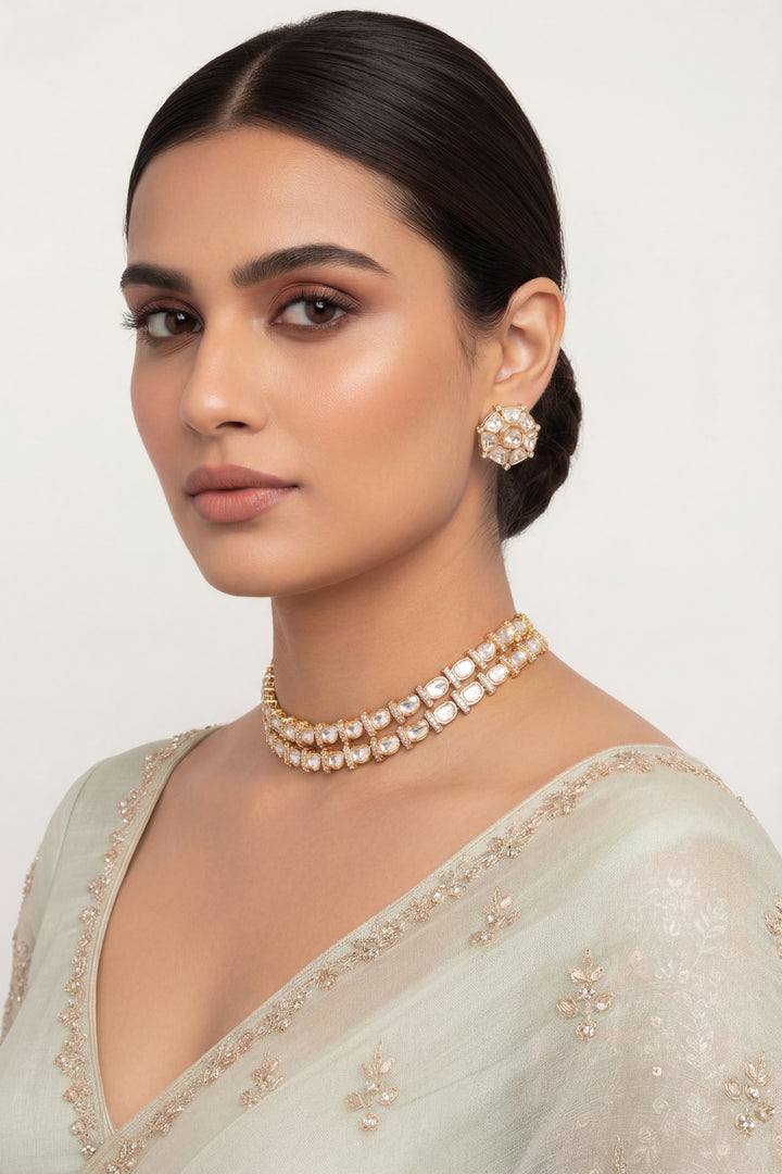 Neyara Kundan Necklace Set