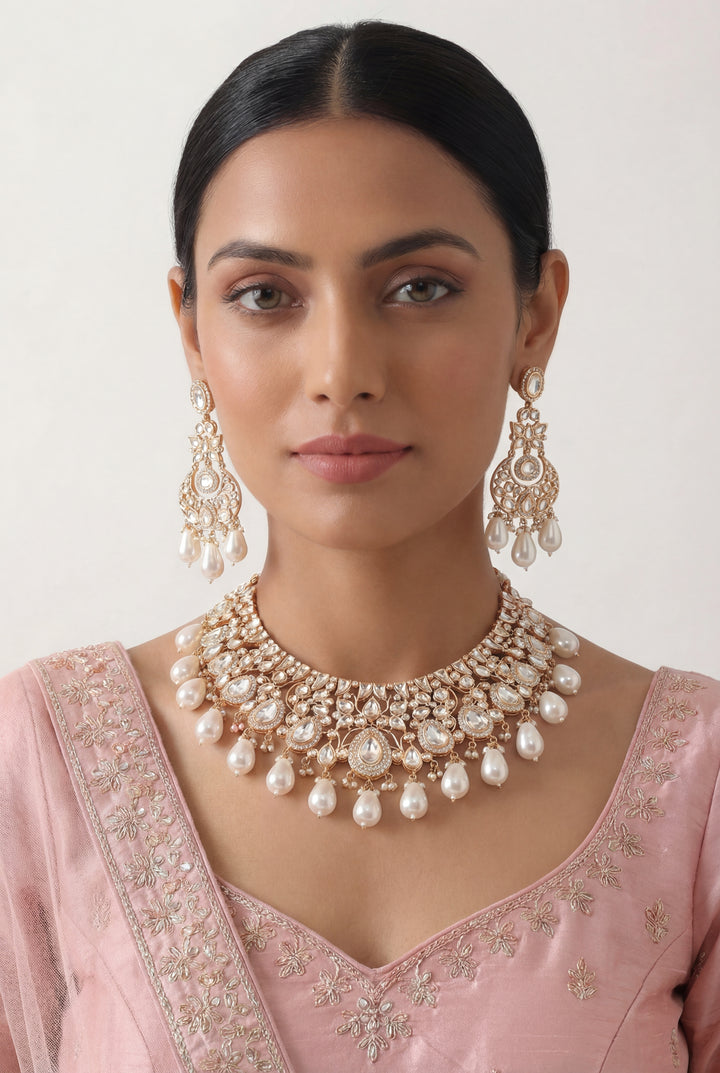 Ditya Kundan Necklace Set