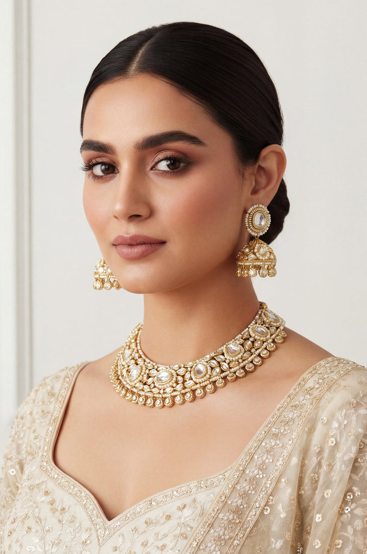 Mira Kundan Necklace Set