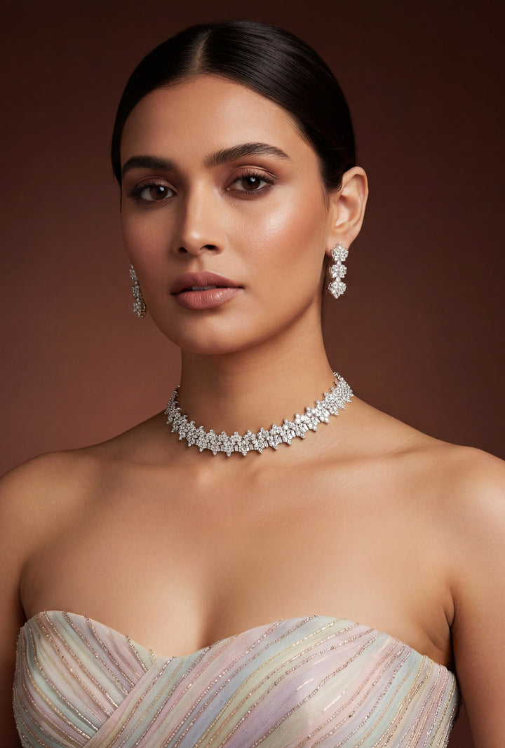 Indali Diamond Necklace Set