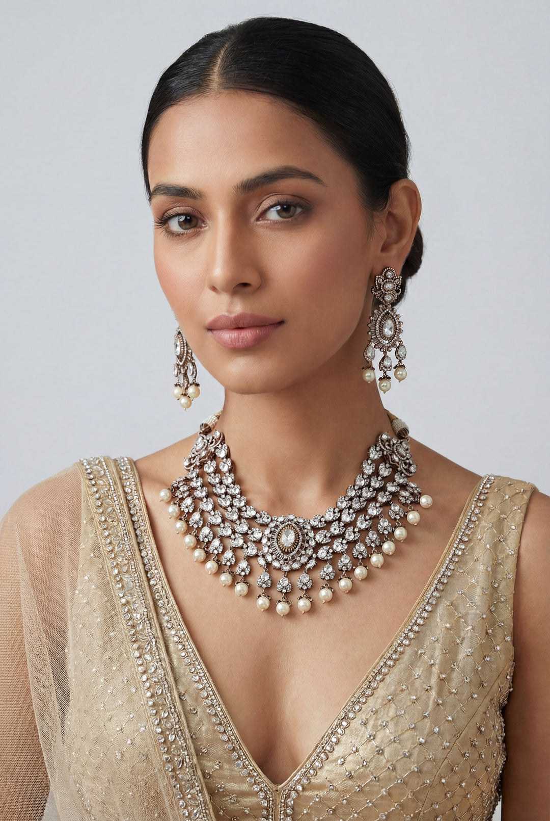 Getanjali Polki Necklace Set