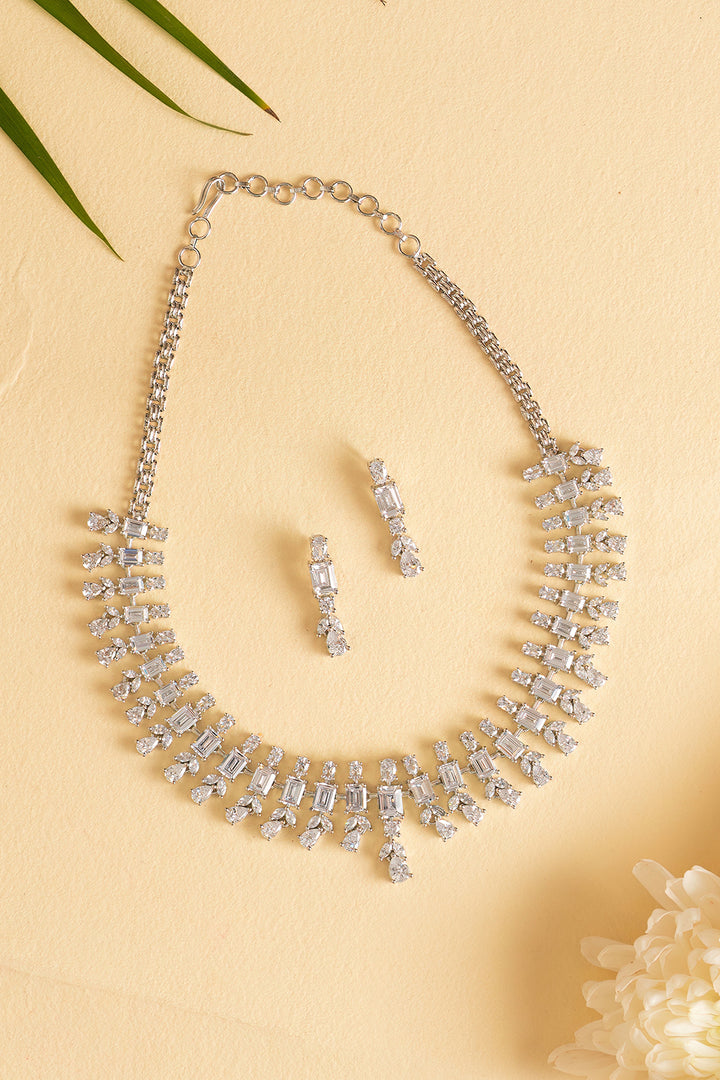 Jigyasa Diamond Necklace Set