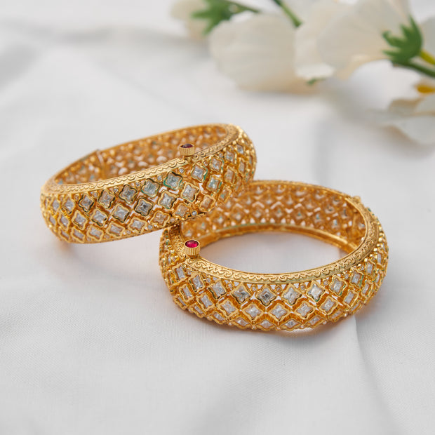 Kundan Bangle zevarbygeeta