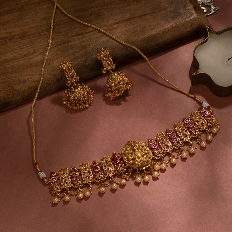 Temple choker set