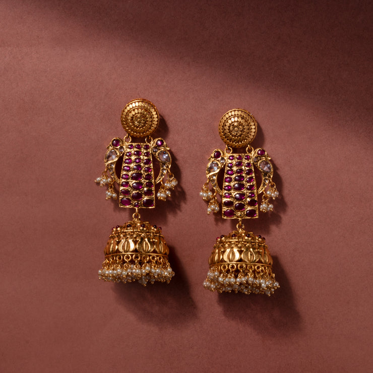 Temple earrings
