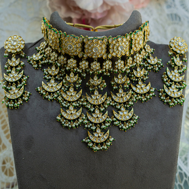 Kundan Bridal set zevarbygeeta