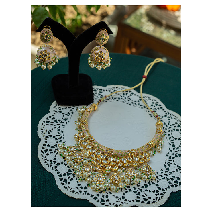 Kundan choker set