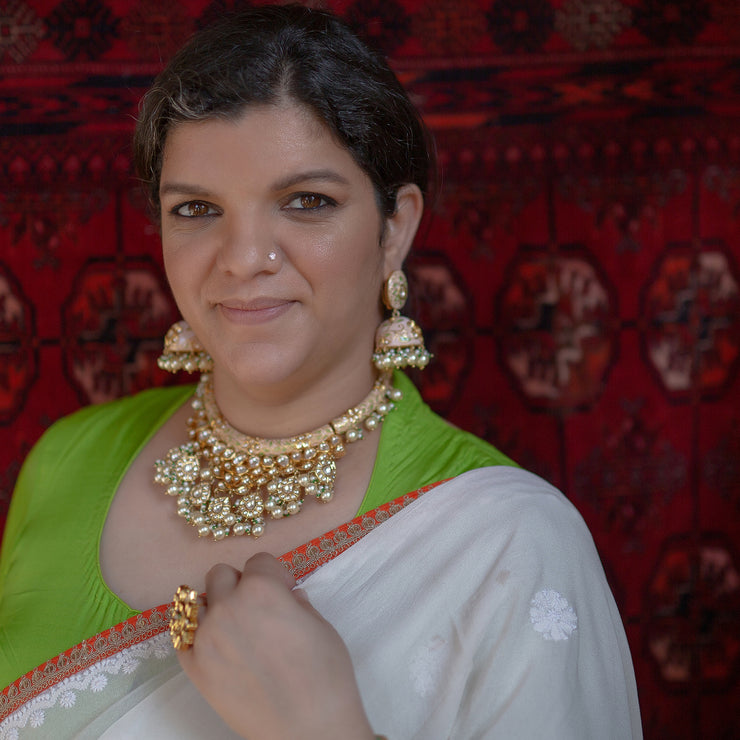 Kundan choker set