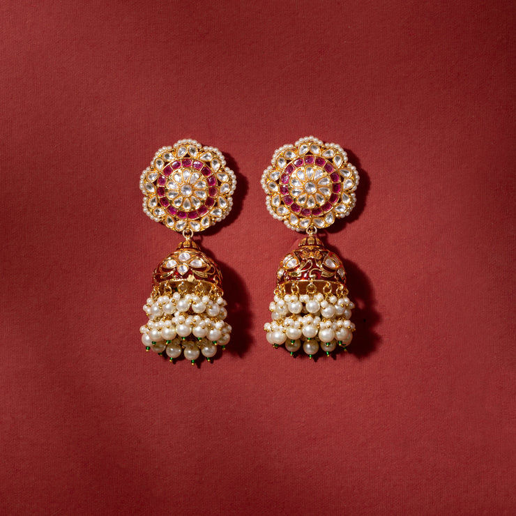 Gopi Kundan Jhumkis zevarbygeeta