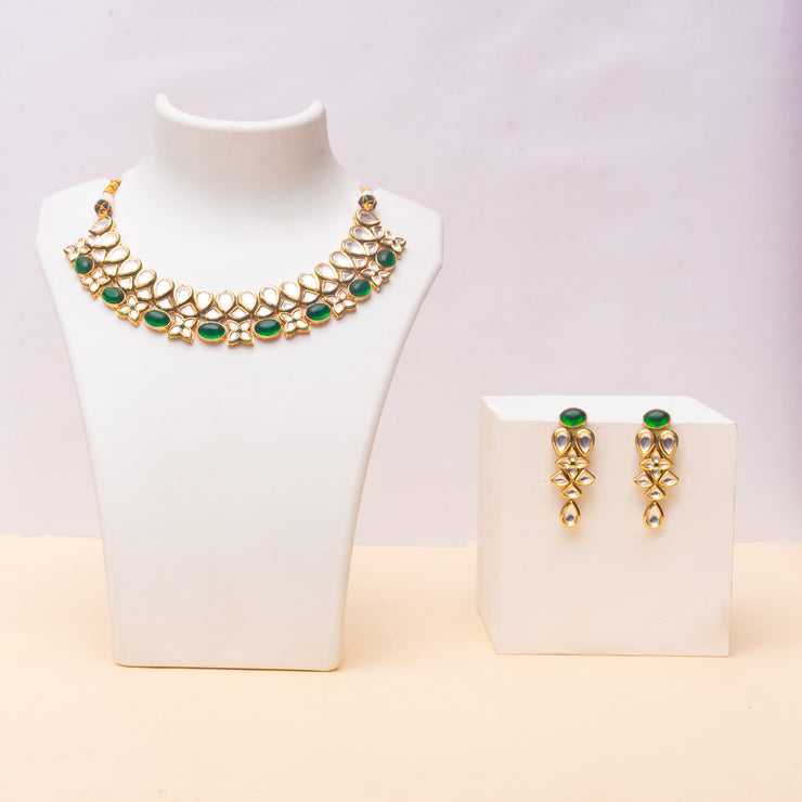 Kundan necklace Set