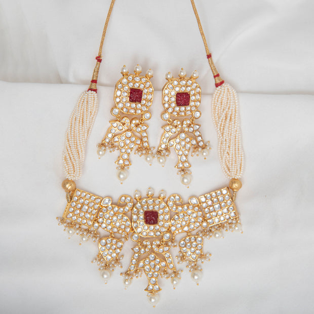 Kundan choker set
