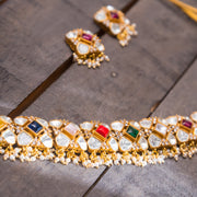 Kundan choker Set zevarbygeeta