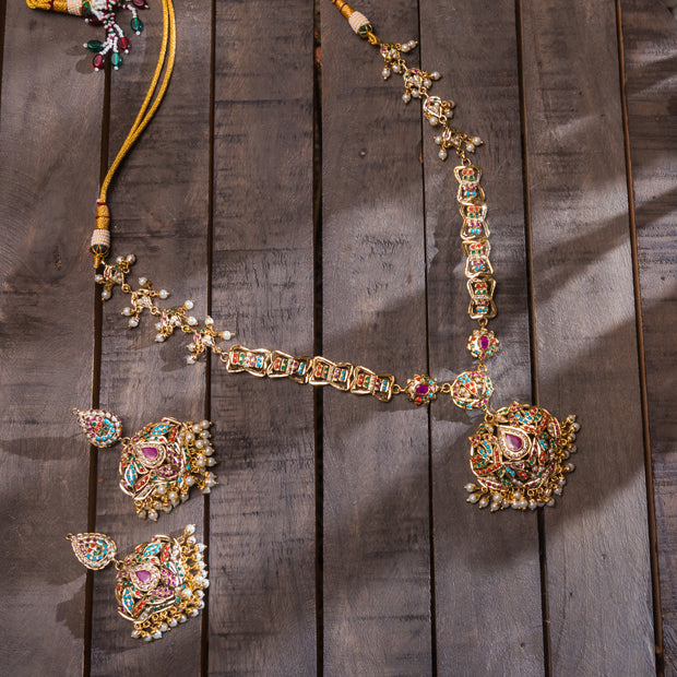 Jadau Long Set