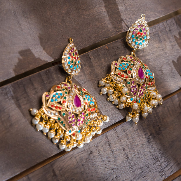 Jadau Long Set