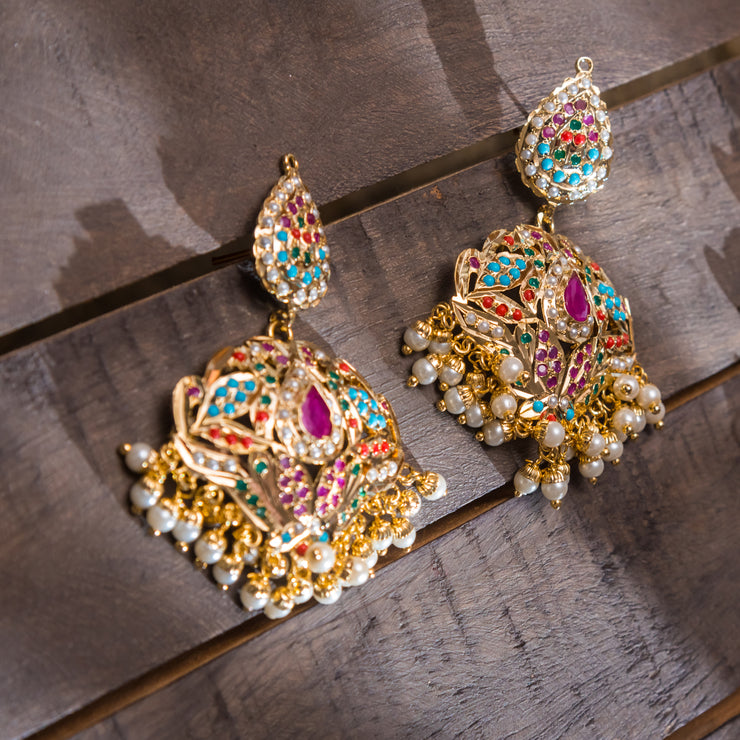 Jadau Long Set